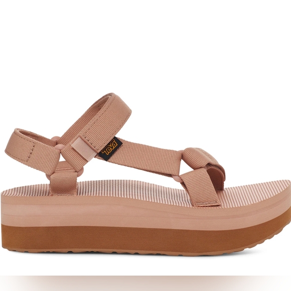 Teva Flatform Universal Sandals Size 9 Maple Sugar/Lion - Picture 6 of 6